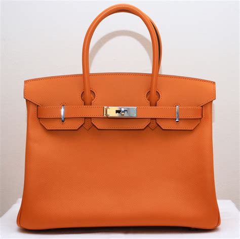 hermes birkin orange 30 cm swift|Hermes Birkin 35 limited edition.